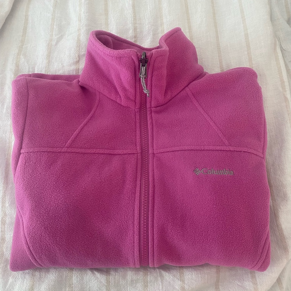 Columbia fleece zip up